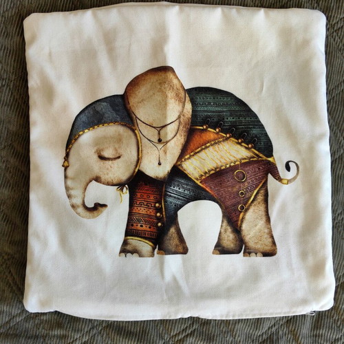 Pillowcase for decorative pillow like new, 42×42 cm