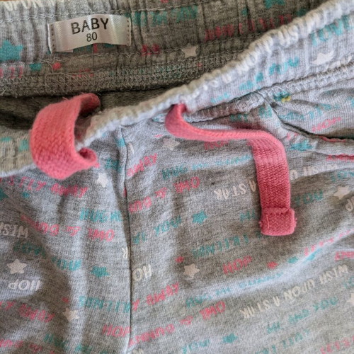 Pants used, pack of 3 for 80 cm