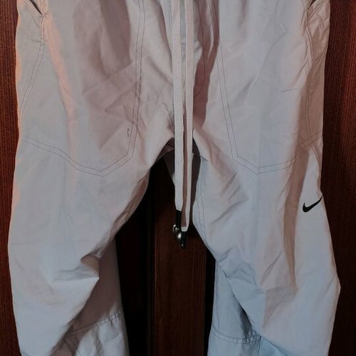 Nike dry fit sweatpants like new, gray-silver