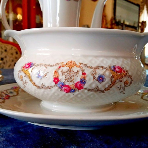 Vintage Seltmann Weiden dinnerware set, 8 pieces