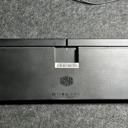 Cooler Master MasterKeys Pro L GeForce GTX Edition mechanical keyboard used