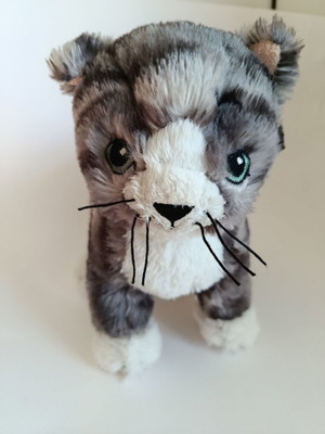 IKEA plush cat like new