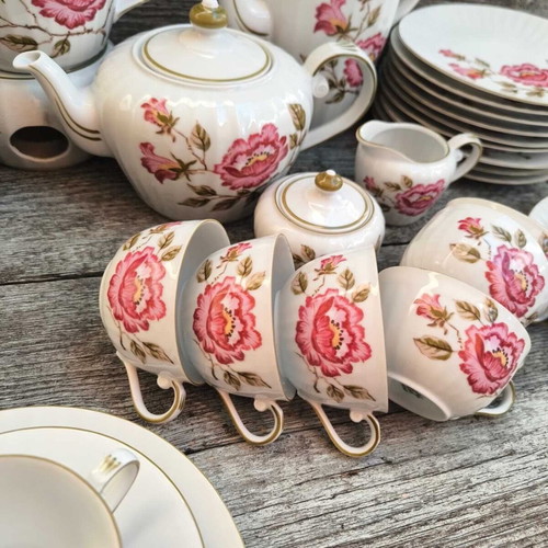 Bavarian tea set like new