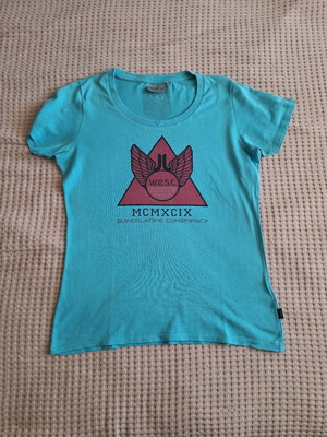 T-shirt WESC blue used, size S
