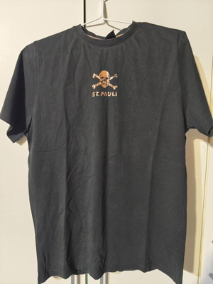 St. Pauli shirt used, black, size S