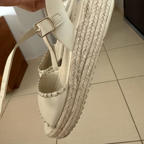 Zara kids sandals size 37 white-beige like new