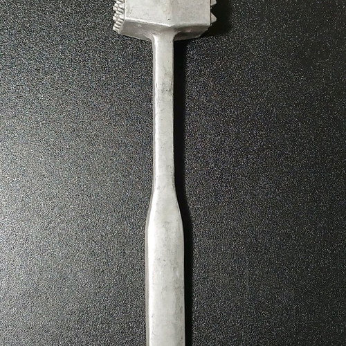 Meat hammer used made of cast aluminum