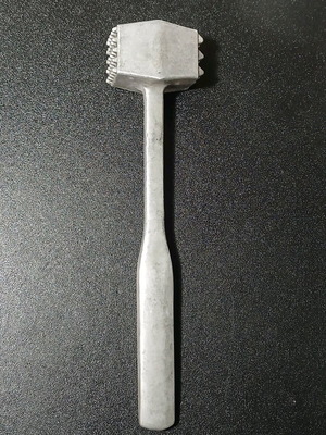 Meat hammer used made of cast aluminum