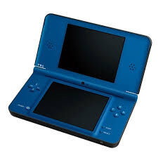 Nintendo DSi XL console blue used