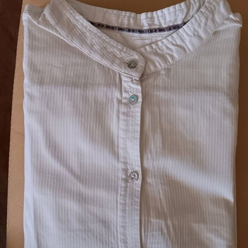 Zara white long-sleeve kaftan like new, size L