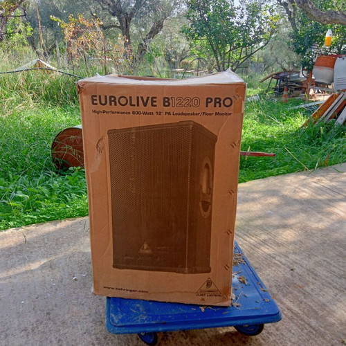 Eurolive B1220 Pro speakers used, set of 2