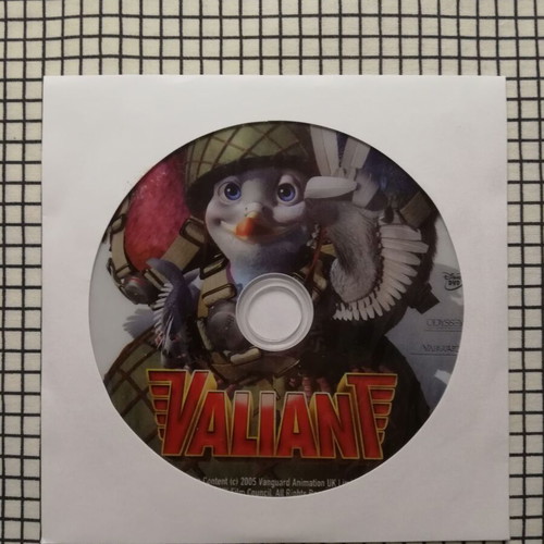 Valiant DVD used with Greek dubbing