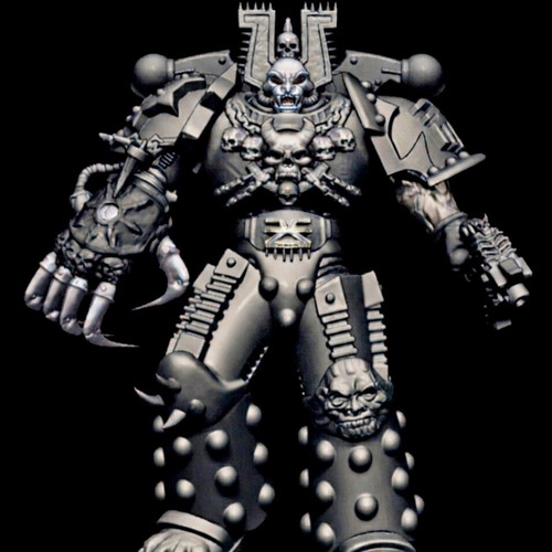 Chaos Lord in Cataphractii Terminator armor