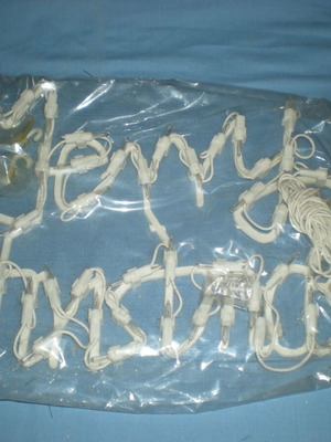Merry Christmas light decoration white lights new, 50 pieces
