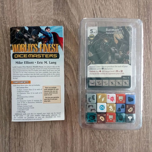 Dice Masters World's Finest Starter Set like new