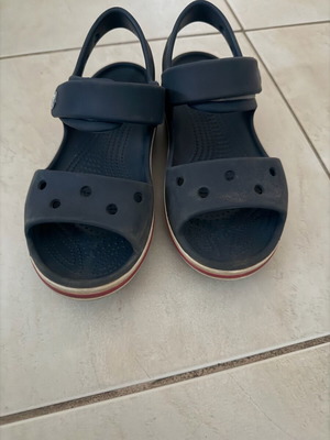Crocs kids sandals used, size 30-31, blue