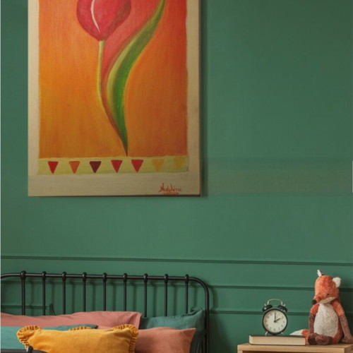 Set of 4 handmade acrylic paintings 'The Sunrise' 60x40cm new