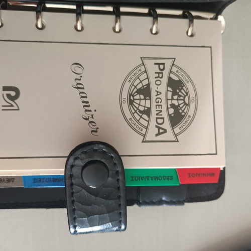 Filofax agenda sealed, unused, retro style, leather finish