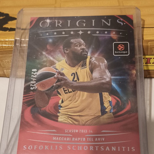 Sofoklis Schortsianitis 125 Maccabi 2025-26 Panini Euroleague Origins card