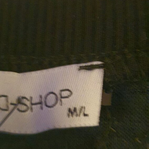 Casual black blouse with sequins new, Different, size M-L