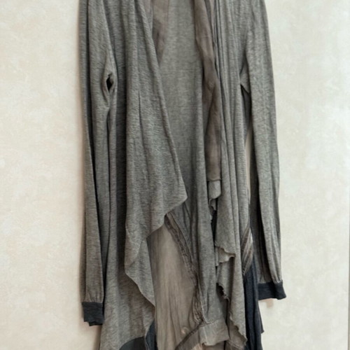 High cardigan new, gray, size M