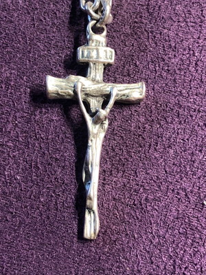 Silver Cross with 925 Silver Chain