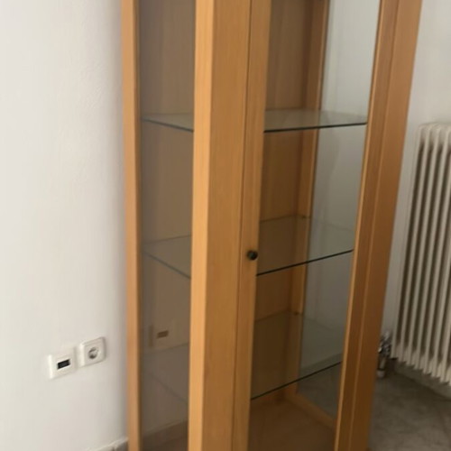 Showcase Italian wood modern design like new