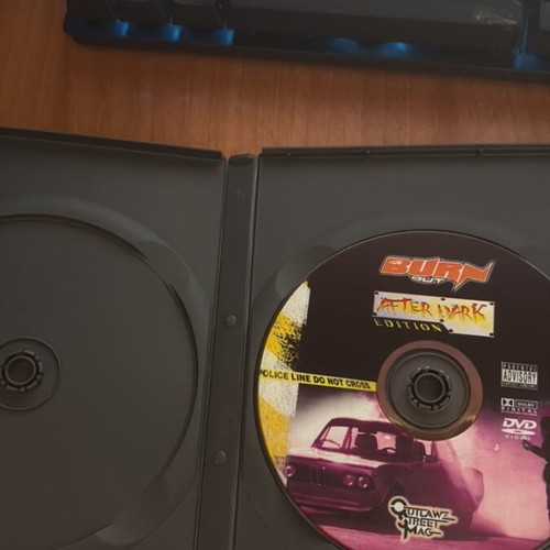 Burn Out DVD used, missing one disc