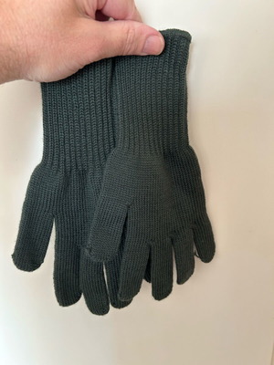 Wool gloves Greek army vintage new
