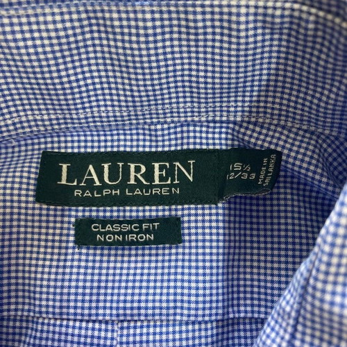 Lauren Ralph Lauren Classic Fit Longsleeve Shirt, white blue blocked