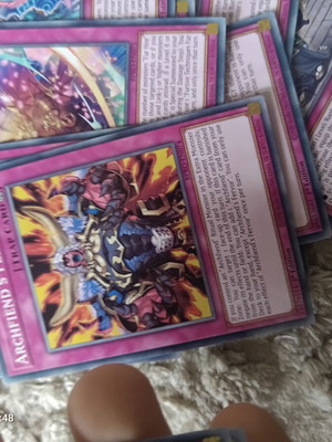 Yu-Gi-Oh Archfiend's Fervor card like new