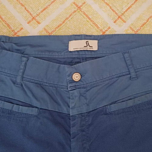 Sarah Lawrence jeans long blue women's pants used, size L