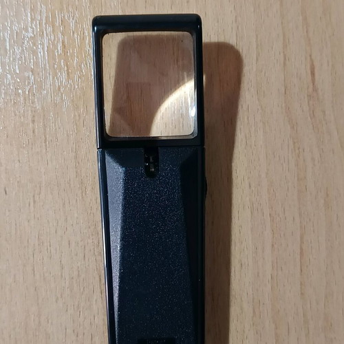 Classic Vision magnifying glass used with LED light