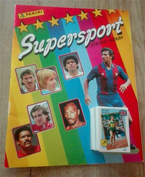 Panini album Supersport 87