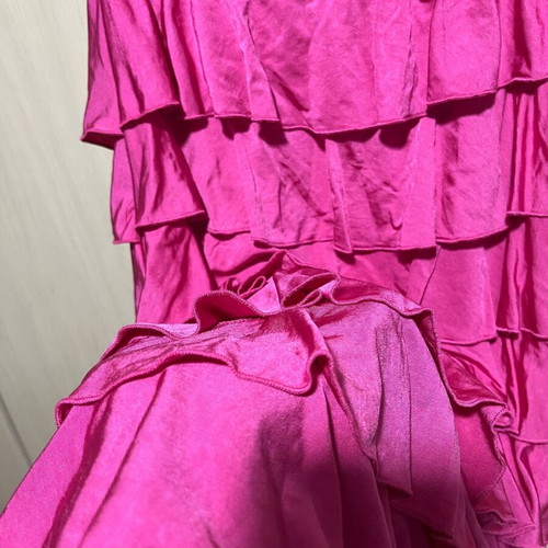 Dress with ruffles like new, size M / 38 / 10