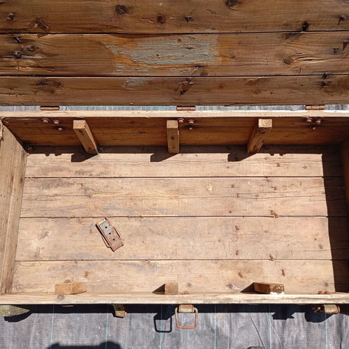 Cold War Military Wooden Box used with Soviet markings