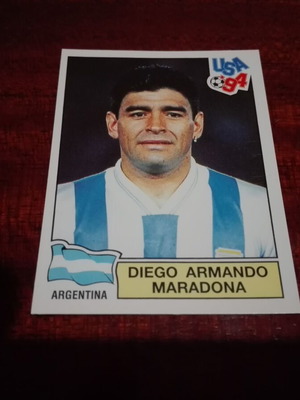 Maradona Panini USA 94 sticker