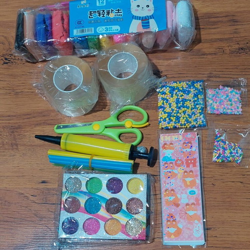DIY Party Toy Kit with Nano Tape and Craft Supplies new