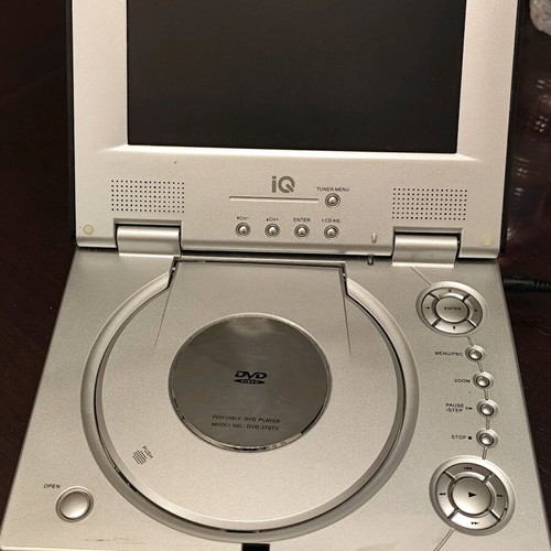 IQ DVD-370TV Portable DVD Player used for spare parts