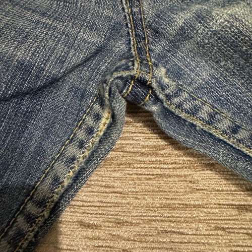 Benetton women's jeans used No 42 straight fit