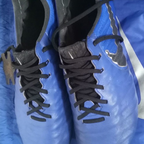 Nike Tiempo Legend 7 Elite FG football shoes used, size 42, blue