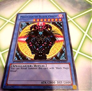 YuGiOh tcg MAGICIAN OF BLACK CHAOS LCYW-EN047 common 1st edition Near mint