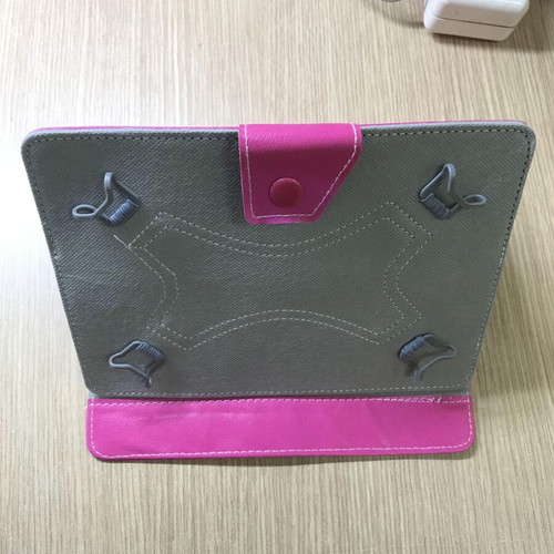 Tablet flip cover case fuchsia (universal 7") new