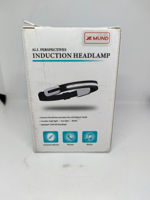 Induction Headlamp LX-400 with Bluetooth Handsfree and MP3 new