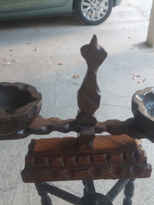 Wooden Scale Vintage like new
