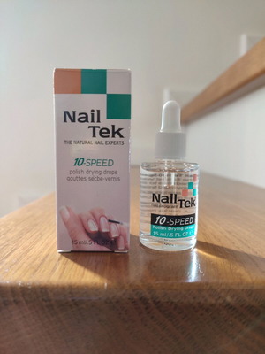 Nail Tek 10 speed fast drying drops new