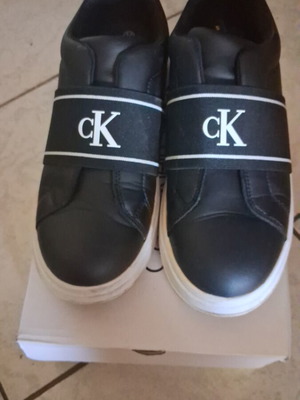 Calvin Klein sneakers, black, size 38