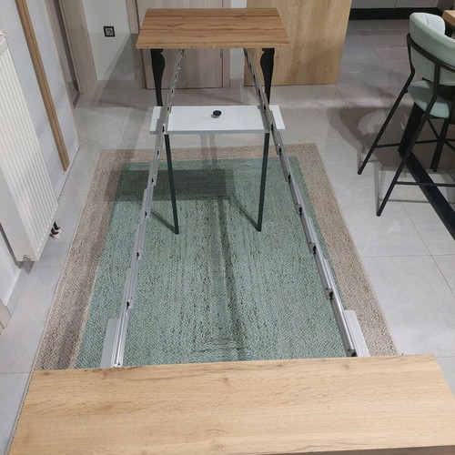 Extendable console table like new, Italian design