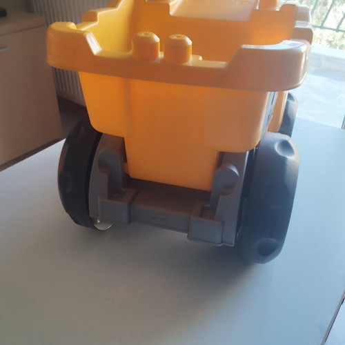 Mega Bloks Cat Dump Truck used with driver figure