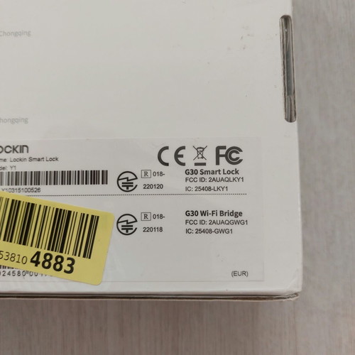 Lockin G30 Smart Lock with Wi-Fi Bridge new, model Y1